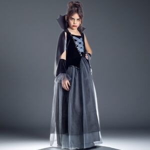 Dracula's Darling Girls Vampire Halloween Costume Dress Up Spooky Chic Playdate